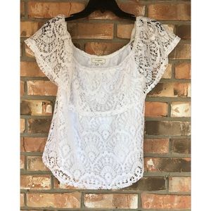 No Comment Lace Top.   Medium